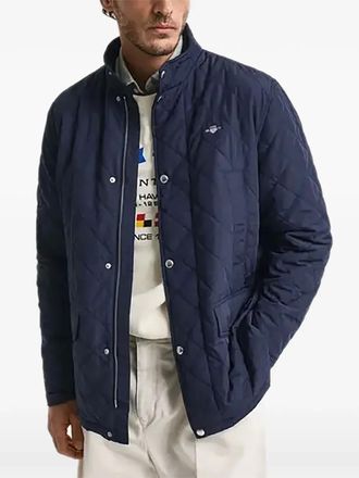 GANT quilted windcheater jacket - Blauw