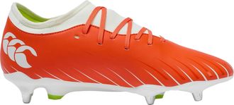 Canterbury Of New Zealand Unisex Adult Speed Falcon Pro Firm Ground Boots (Tangerine Tango) - Orange - Size UK 10.5