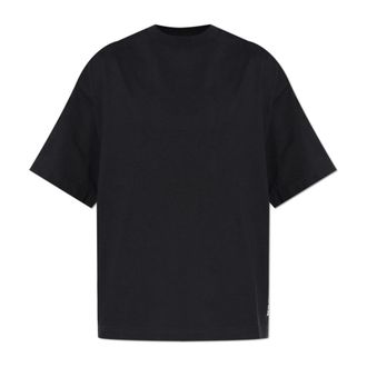 Jil Sander T-Shirts, female, Black, Size: XS Logo-Printed T-Shirt