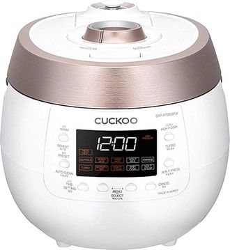 The Cuckoos Nest Cuckoo 6-Cup Twin Pressure Rice Cooker