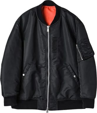 TAKAHIROMIYASHITA TheSoloist. Bomber con zip Black - Nero