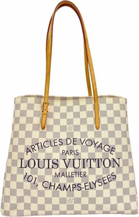Louis Vuitton White Tote Bag (Pre-Owned)