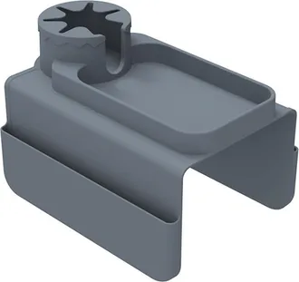 OEM Bandeja Grande Para Reposabrazos De Sof&aacute; Con 2 Aberturas - Gris