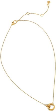 Kate Spade New York Set In Stone Interlink Hanger - Dames - Kettingen - Geel - ONE Size - Accessoires