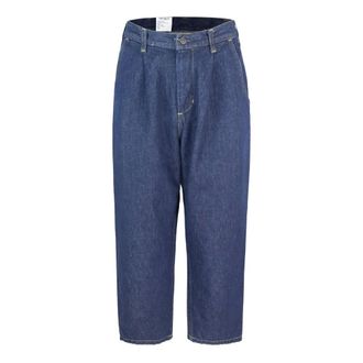 Carhartt Work in Progress Pantalones Vaqueros Azul Tapered Suelto - Jeans - Hombre - Azul - W33