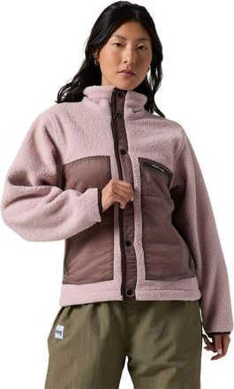 Backcountry Wander Pile-Fleece Jacket - Womens in Bark at Nordstrom, Size X-Large