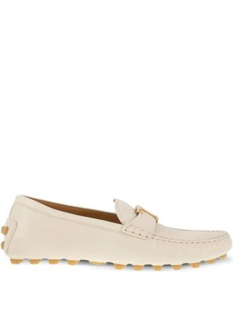Tod's Gommino leather loafers - Neutrals