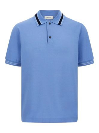 Ferragamo Poloshirt met korte mouwen - Blauw