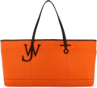 J.W.Anderson J.W. Anderson Orange Canvas Anchor Shopping Bag