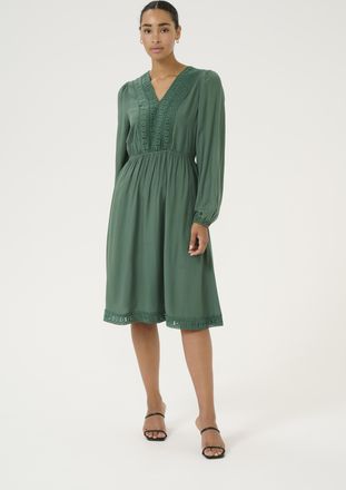 Kaffe Jurk Regular fit green