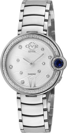 Gevril Group Perugia Quartz White Dial Ladies Watch 14707B