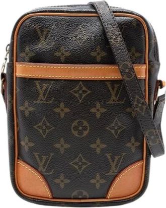 Louis Vuitton Pre-owned Cross Body Bags, female, Brown, Size: ONE SIZE Pre-owned Danube