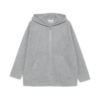 Max Mara Dames, Sweatshirts & Hoodies, Grijs, Maat: M Wol