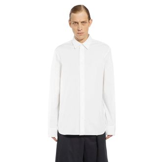 Ann Demeulemeester Haaken Frayed Classic Shirt