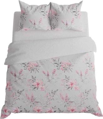 OEM Ropa De Cama 160x200 Algod&oacute;n Sat&eacute;n Flores Azalea