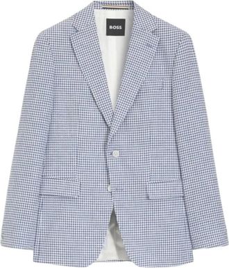 HUGO BOSS Hombre, Chaquetas, Azul, Talla: XL