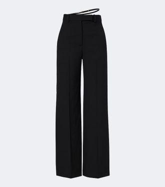 Tom Ford Pantaloni a gamba larga in lana