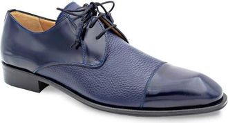 Mezlan Capello Cap Toe Derby in Blue at Nordstrom, Size 11.5