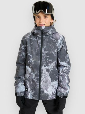 Quiksilver Mission Printed Kids Chaqueta gris