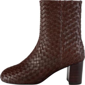 L37 Unieke Modieuze Schoenen - Dames - Laarzen met Hak - Bruin - 40 EU - Schoenen
