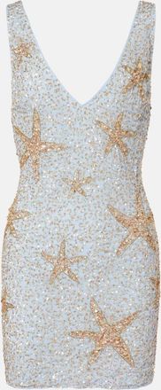 Rixo Abito corto Christabel con paillettes