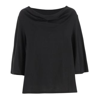 By Malene Birger Dames, Blouses & Shirts, Zwart, Maat: XS Katoen
