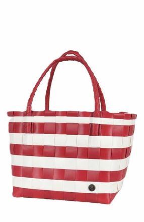 Handed By Paris Spirit Recycled Tote Bags in Crimson/white at Nordstrom, Size Medium