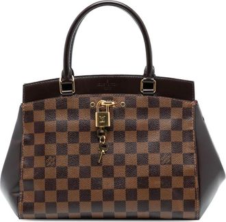 Louis Vuitton Pre-owned Handbags, female, Brown, Size: ONE SIZE Pre-owned Structured Top Handle Bag