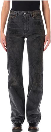 Our Legacy Bootcut Jeans - Dames - Bootcut Jeans - Zwart - W25 - Katoen - Jeans