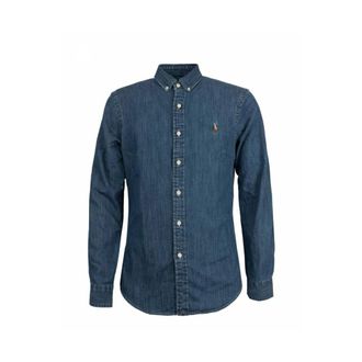 Polo Ralph Lauren Hombre, Camisas, Azul, Talla: S