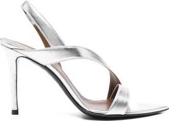 Giuseppe Zanotti Dames, Schoenen, Grijs, Maat: 38 1/2 EU Leer