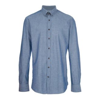 Hackett Blauw overhemd - Heren - Overhemden - Blauw - Maat: XL