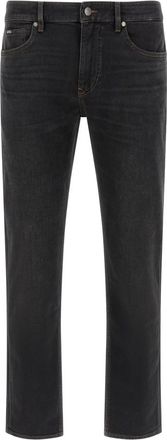 HUGO BOSS H-Delaware Jeans - Heren - Regular Fit Jeans - Zwart - W32 L32 - Katoen - Jeans