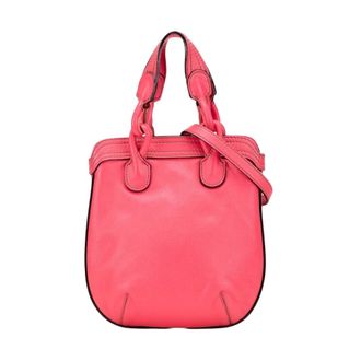 Loewe Pre-owned Leren Schoudertas - Dames - Pre-owned - Roze - Maat: ONE Size Leer