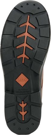 The Original Muck Boot Company Mens Chore Farm Leather Waterproof Ankle Boot, Brown, 12