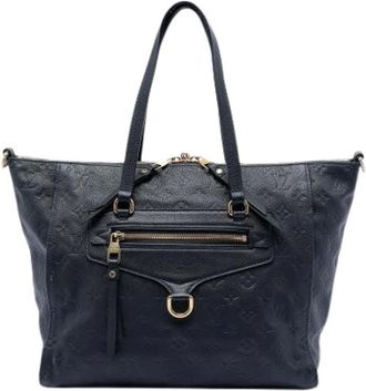 Louis Vuitton Pre-owned Tote Bags, female, Blue, Size: ONE SIZE Pre-owned The Lumineuse PM Tote Bag
