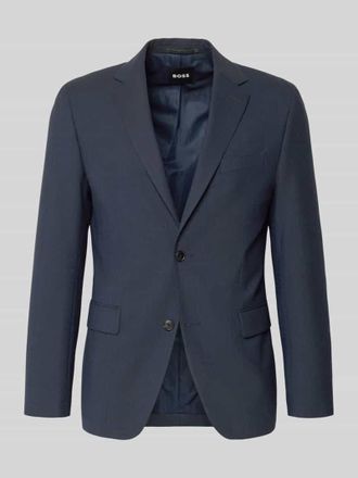 HUGO BOSS Slim Fit Kurzblazer mit Schurwoll-Anteil Modell P-HUGE in Marine, Gr&ouml;&szlig;e 102