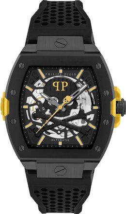 Philipp Plein The $keleton 2.0 Mens Black Watch PWJFA1526 Silicone - One Size