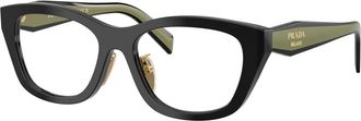 Prada Glasses, unisex, Black, Size: 53 MM D11Vd Optical Frame