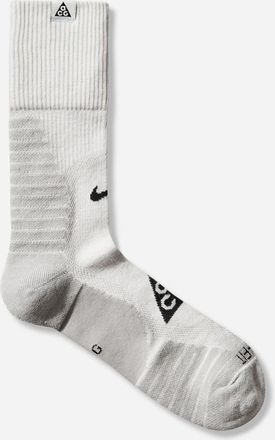 Nike ACG Outdoor Cushioned Crew Socks Summit White / Light Smoke Grey