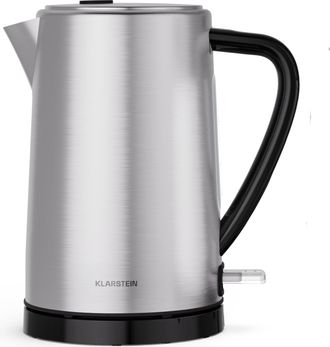 Klarstein Klarstein Verosteel Hervidor De Agua 1,7 Litros 2200 W Base Giratoria 360&deg; Dise&ntilde;o Moderno En Acero Inoxidable