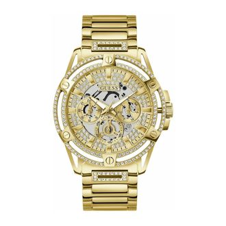 Guess King Multifunction Watch - Dames - Horloges - Geel - ONE Size - Accessoires