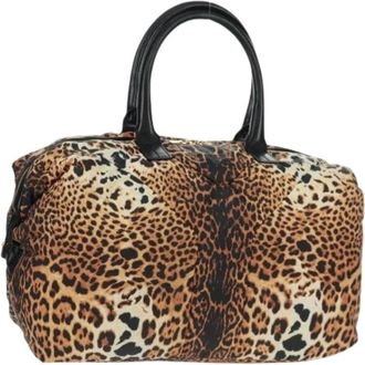 Saint Laurent Pre-owned Weekend Bags, female, Multicolor, Size: ONE SIZE Pre-owned Nylon Weekend Bag