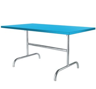 Schubiger M&ouml;bel Metalltisch S&auml;ntis