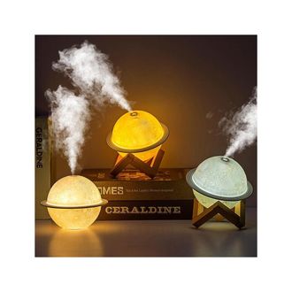 Trade Shop Trade Shop - Aromaterapia Lampada Por Tavolo Led Ultrasuon Luna