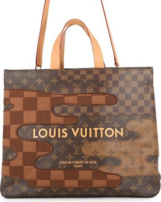 Louis Vuitton Brown Monogram Monogram Handbag Tote Bag (Pre-Owned)