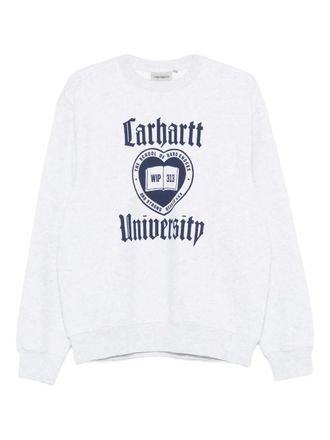 Carhartt Work in Progress Schooling graphic-print sweatshirt - Grey