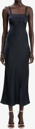 Victoria Beckham Panelled Cami Dress In Navy