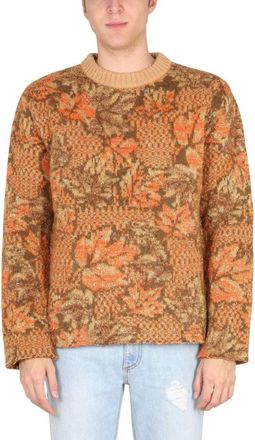 ERL Textured Jacquard Knit Sweater