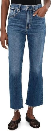 Daze Shy Girl High-rise Crop Flare In Influencer Womens Clothing Influencer : 28 26.5, Cotton/Denim/Spandex